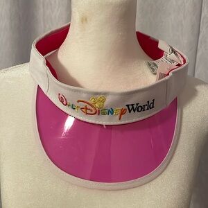 Pink Walt Disney World visor